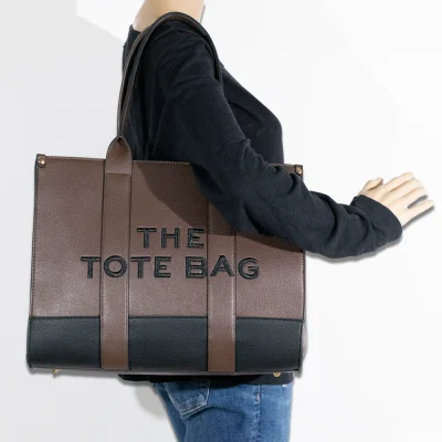 2pc The XL Leather Tote Bag with Wallet