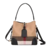 Plaid Bucket Bag