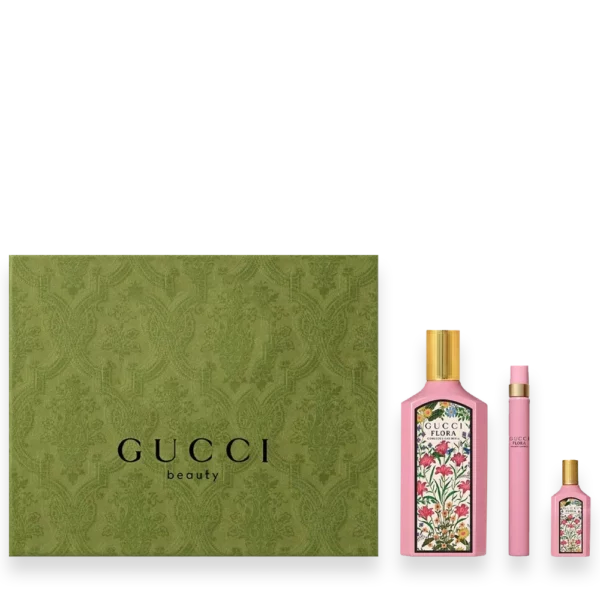 Gucci Flora Gorgeous Gardenia 3.3 oz. Gift Set