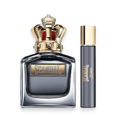 Scandal Pour Homme by Jean Paul Gaultier 3.4 oz. Travel Set