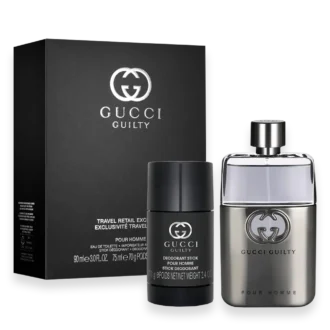Gucci Guilty Pour Homme 3 oz. Travel Set