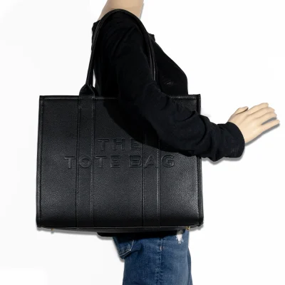 2pc The Large Leather Tote with Wallet