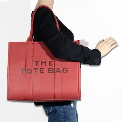 2pc The Large Leather Tote with Wallet