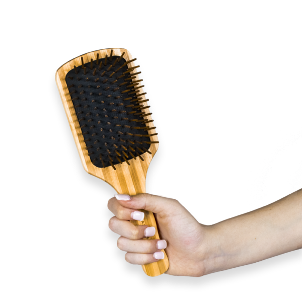 Deluxe Bamboo Paddle Brush