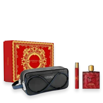 Versace Eros Flame 3.4 oz. Gift Set