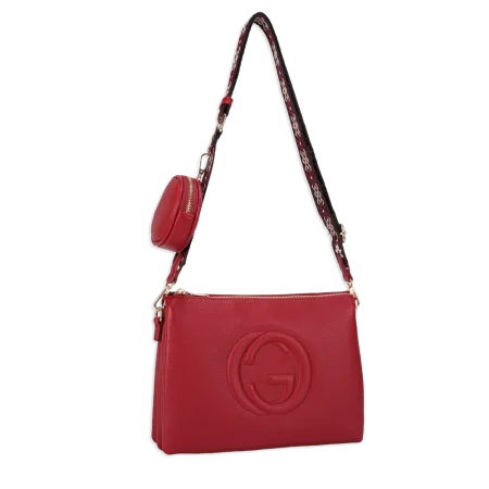 2pc Guitar Strap Crossbody with Coin Holder