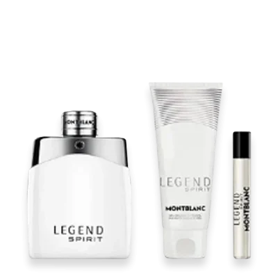 Legend Spirit by Mont Blanc 3.3 oz. Gift Set