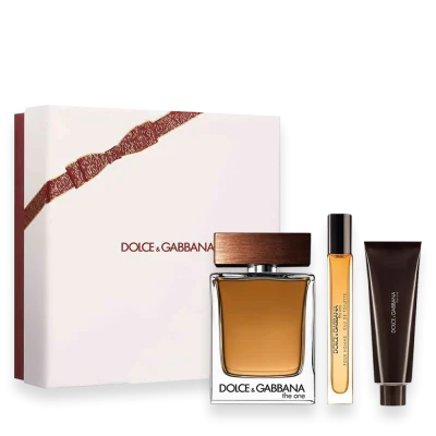 The One by Dolce & Gabbana For Men 3.3 oz. Gift Set