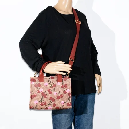 2pc Cherry Tote with Wallet