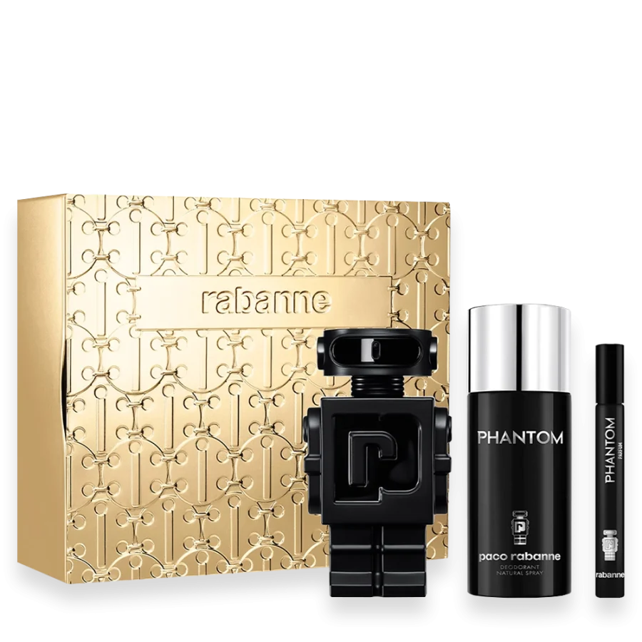 Phantom Parfum by Paco Rabanne 3.4 oz. Gift Set