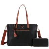 2pc Nylon Tote with Wallet
