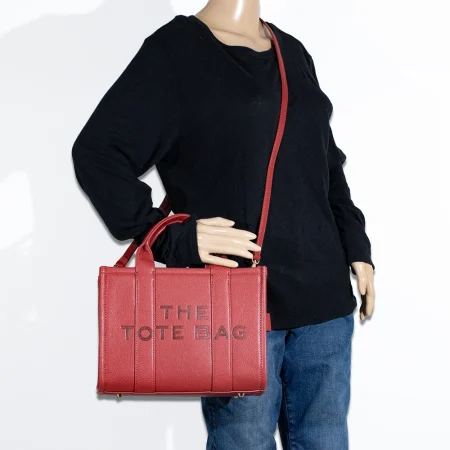 2pc The Medium Tote Bag with Wallet *PU Leather*