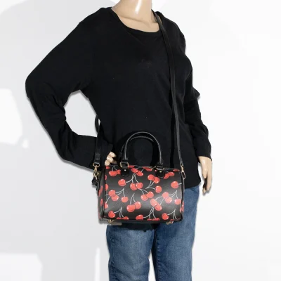 2pc Small Cherry Doctor Bag with Wallet