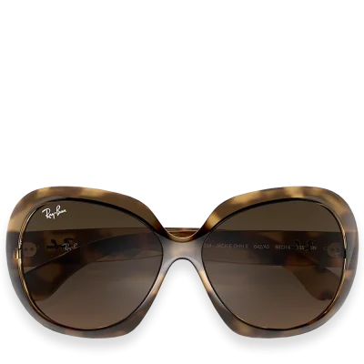 Jackie Ohh II Polished Havana with Pink-Brown Gradient