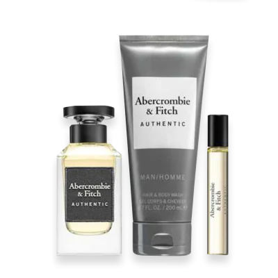 Abercrombie Authentic For Men 3.4 oz. Gift Set