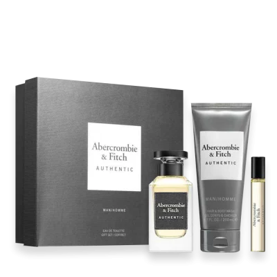 Abercrombie Authentic For Men 3.4 oz. Gift Set