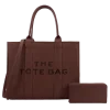 2pc The Large Leather Tote with Wallet