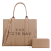 2pc The Large Leather Tote with Wallet