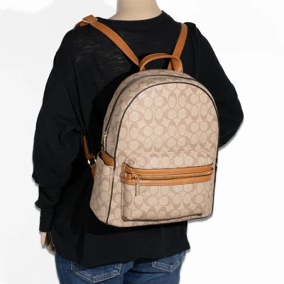 2pc Double Half Moon Backpack with Wallet