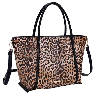 Leopard Print Tote