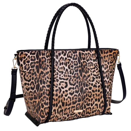 Leopard Print Tote