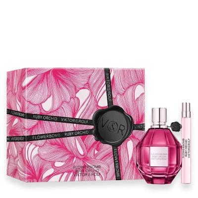 Flowerbomb Ruby Orchid by Viktor & Rolf 3.4 oz. Gift Set