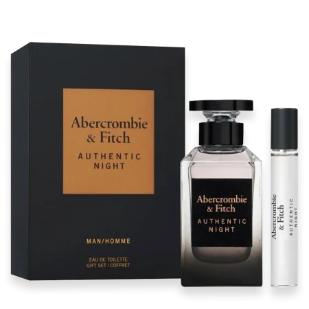 Abercrombie Authentic Night For Men 3.4 oz. Travel Set