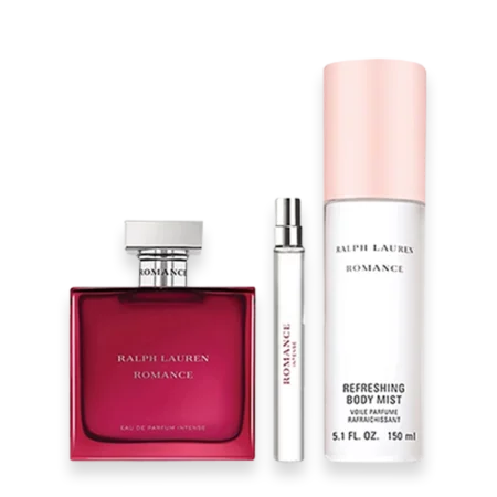 Romance Eau de Parfum Intense by Ralph Lauren 3.4 oz. Gift Set