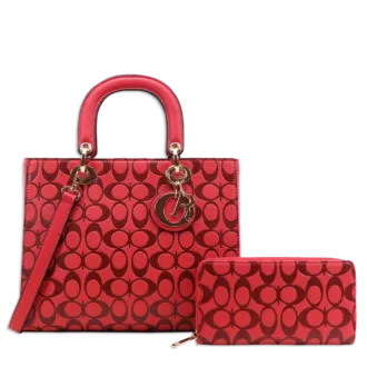 2pc Half Moon Bag with Wallet