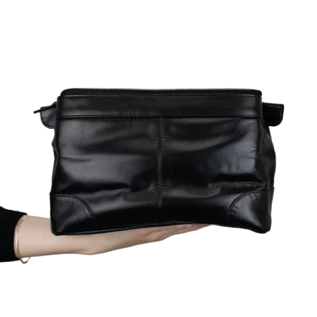 Men's Toiletry Bag - Genuine Leather