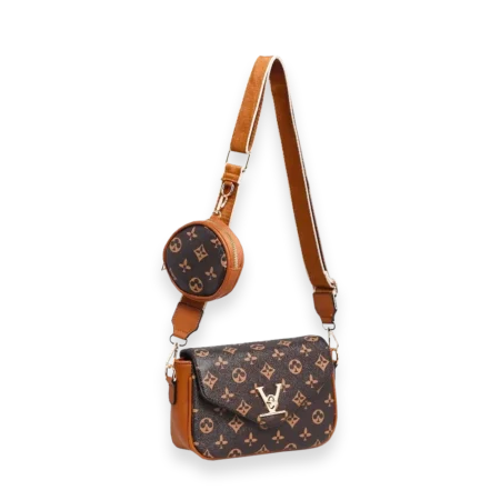 2pc Spade Crossbody with Coin Holder