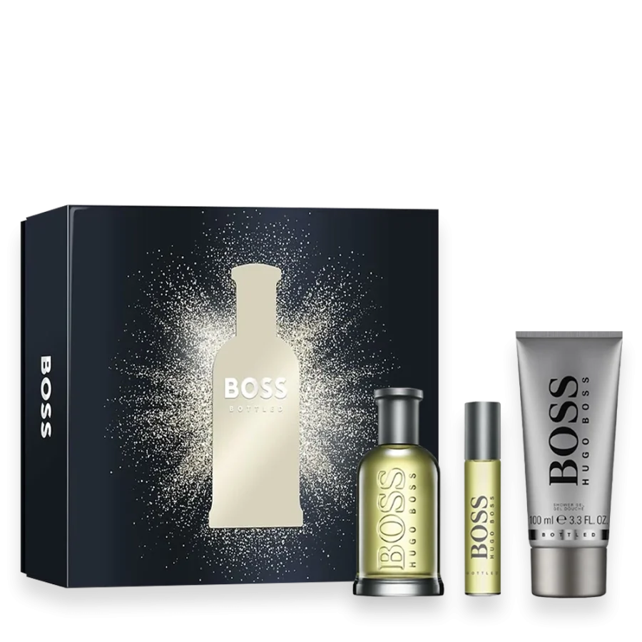 Boss Bottled by Hugo Boss 3.3 oz. Gift Set