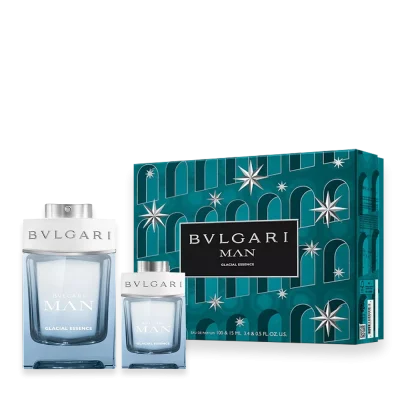 Bvlgari Man Glacial Essence 3.4 oz. Gift Set