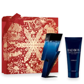 Bad Boy Cobalt by Carolina Herrera 3.4 oz. Gift Set