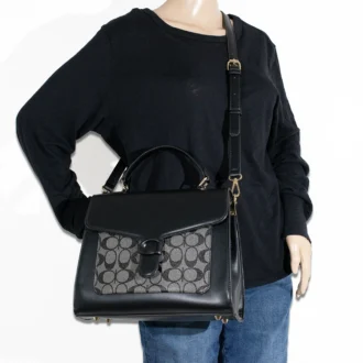 2pc Half Moon Top Handle with Wallet