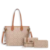 3pc Half Moon Tote with Wallet & Crossbody