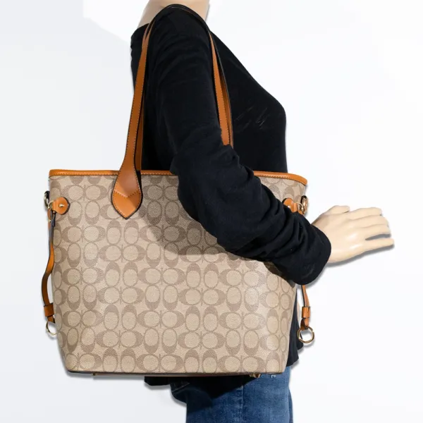 3pc Half Moon Tote with Wallet & Crossbody