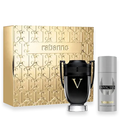 Invictus Victory EDP Extreme by Paco Rabanne 3.4 oz. Gift Setv