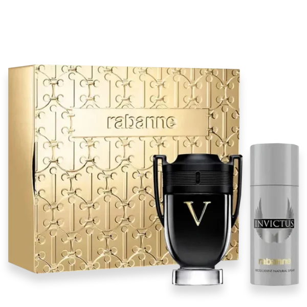 Invictus Victory EDP Extreme by Paco Rabanne 3.4 oz. Gift Setv