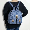 2pc Spade Backpack with Wallet