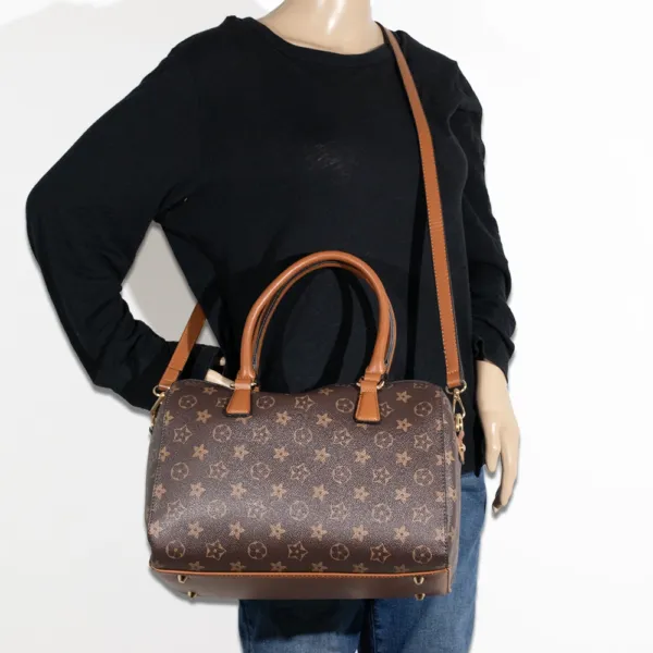 3pc Floral Doctor Bag with Wallet & Crossbody