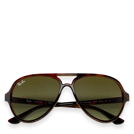 Cats 5000 Classic Polished Light Havana with Green Gradient