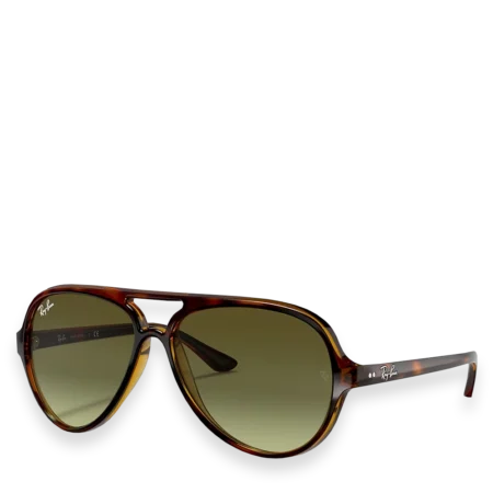 Cats 5000 Classic Polished Light Havana with Green Gradient