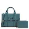 2pc The Medium Tote Bag with Wallet *PU Leather*