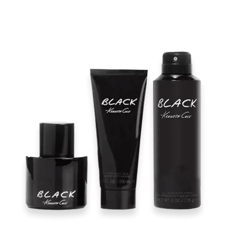 Kenneth Cole Black for Men 3.4 oz. Gift Set