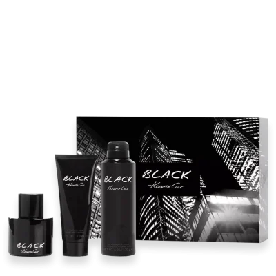 Kenneth Cole Black for Men 3.4 oz. Gift Set