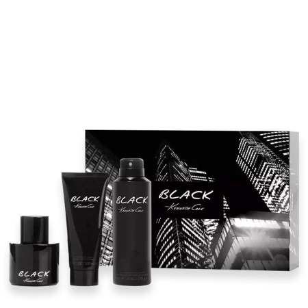 Kenneth Cole Black for Men 3.4 oz. Gift Set
