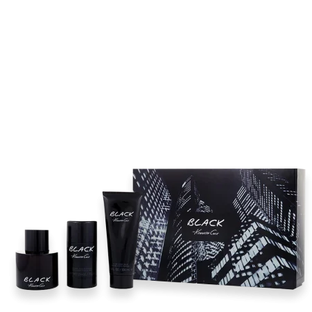 Kenneth Cole Black for Men 3.4 oz. Gift Set