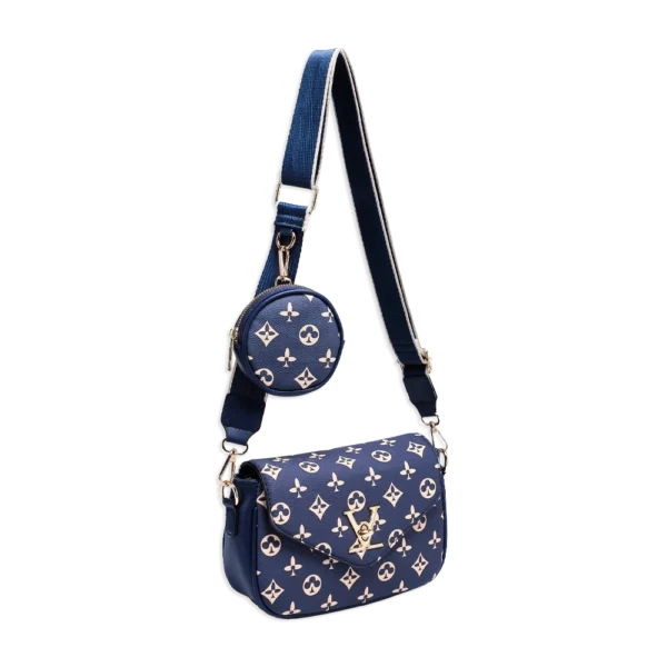 2pc Spade Crossbody with Coin Holder