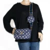 2pc Spade Crossbody with Coin Holder